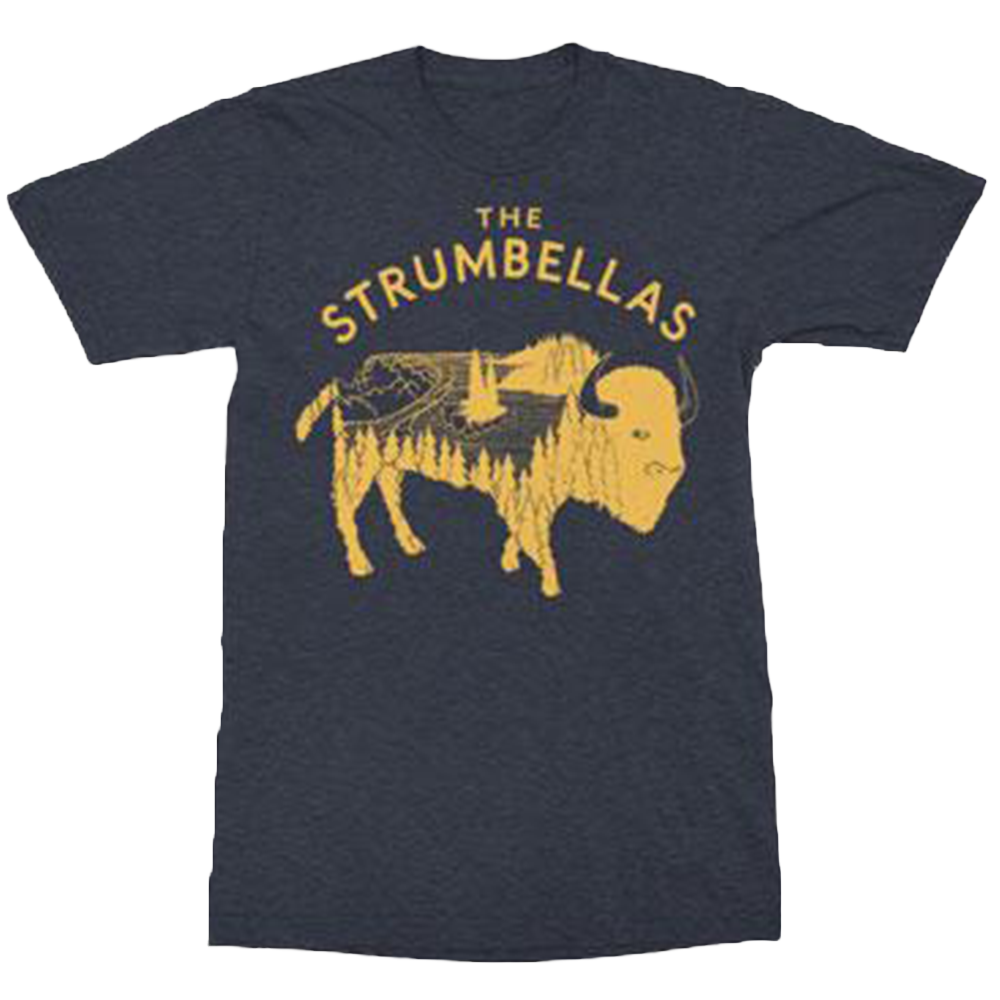 Bison Tee - Navy