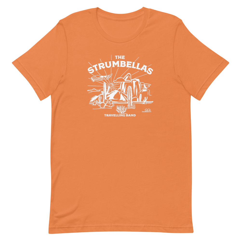 The Travelling Band Tee - Orange (Youth)