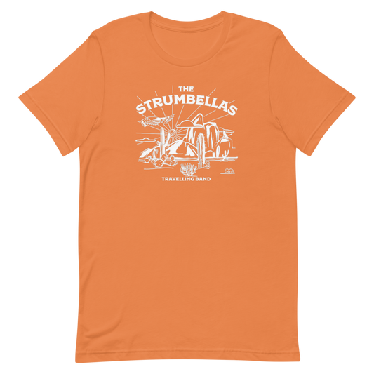 The Travelling Band Tee - Orange (Youth)